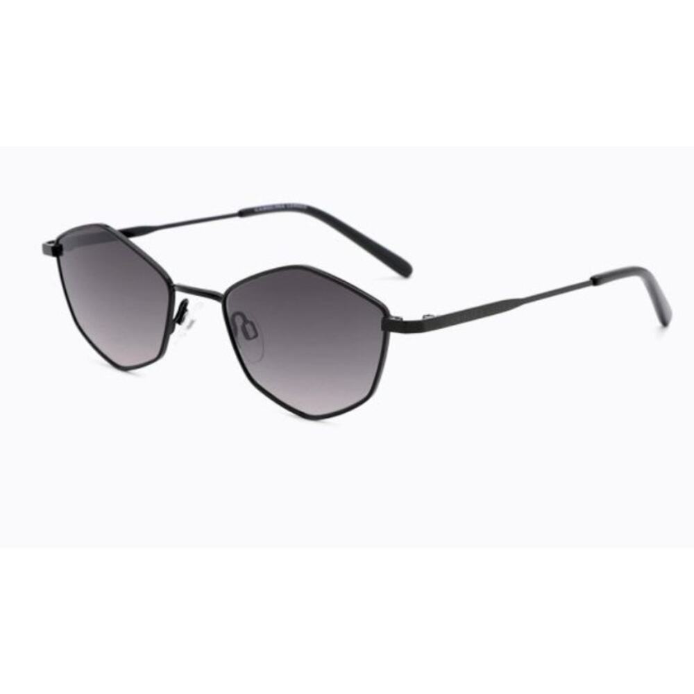 Carolina Lemke Berlin CL3222-1 BLK Sunglasses Black New